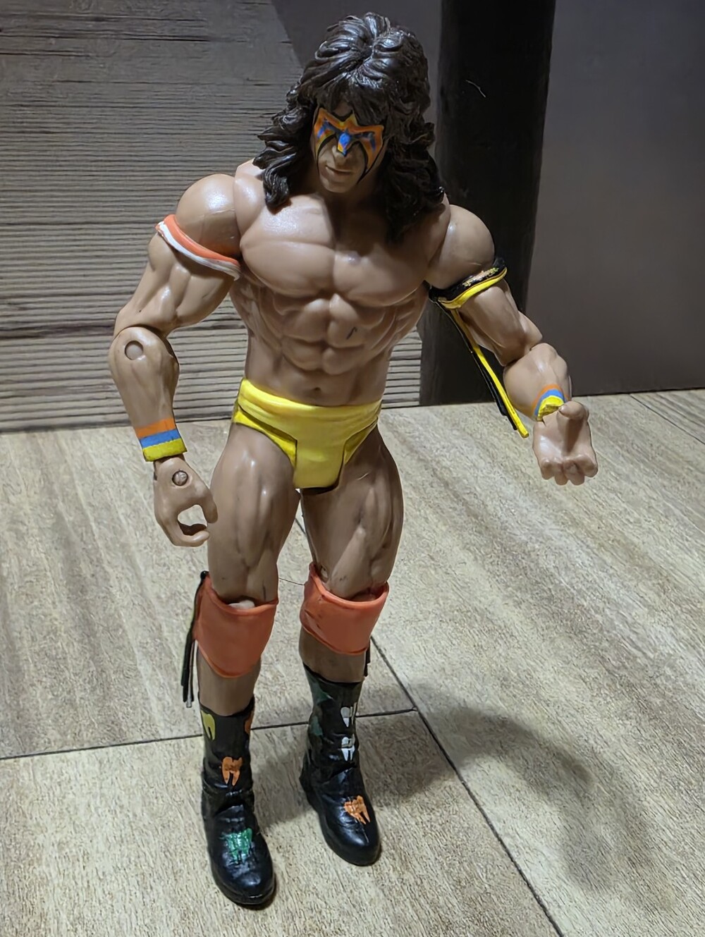 WWE Elite Ultimate Warrior Mattel Wrestler Action Figure
